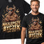 Koszulka Męska T-Shirt Prezent Dla Taty Chłopaka Rolnika Najlepszy Byczek we Wsi