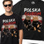 Koszulka Męska T-Shirt Prezent KOTY Napis POLSKA GUROM MEM Śmieszna Koszulka Patriotyczna 26_51