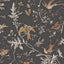 Samoprzylepna Okleina Meblowa na Meble Ściany Tapeta Ciemna Vintage Ptaki 3m x 41cm