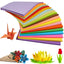 Papier kolorowy A4 100 arkuszy – 10 kolorów, 120g, idealny do origami i prac plastycznych