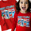 Koszulka Bluzka świąteczna z długim rękawem Stitch na święta Mikołajki Bawełniana Gruba E47