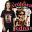 Koszulka Damska Śmieszna T-Shirt dla niej na Prezent "Królowa jest tylko jedna"