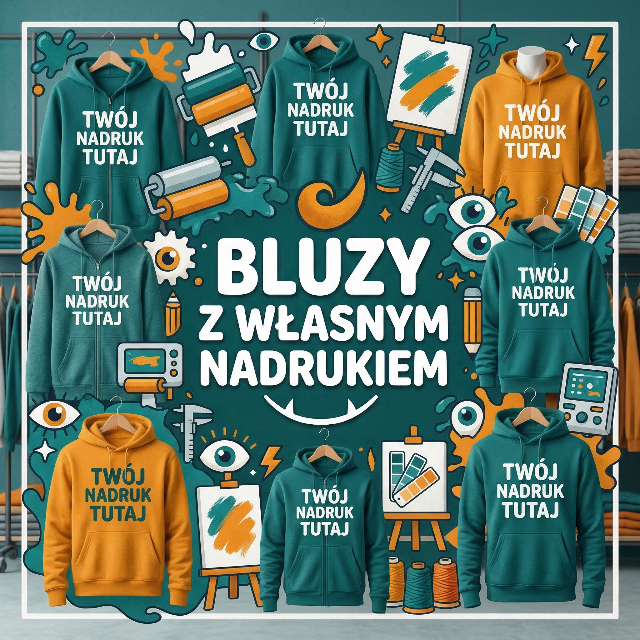 Bluzy z Własnym Nadrukiem