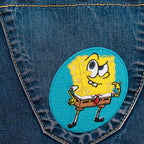 Naszywka Haftowana Aplikacja Termo Naprasowanka - 037 Spongebob