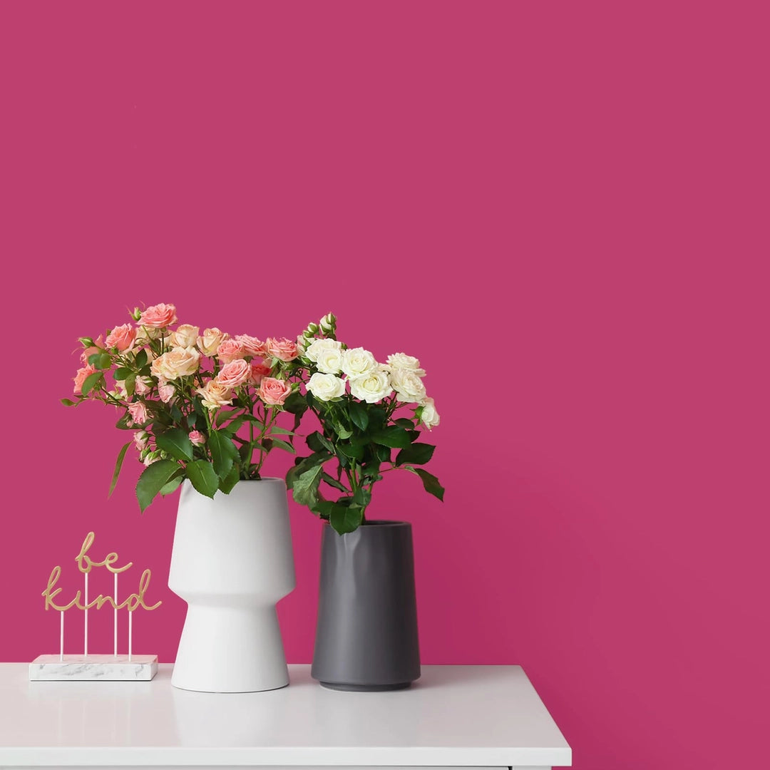 Tapeta samoprzylepna różowa Magenta Okleina matowa 40x300 cm do mebli i ścian DIY