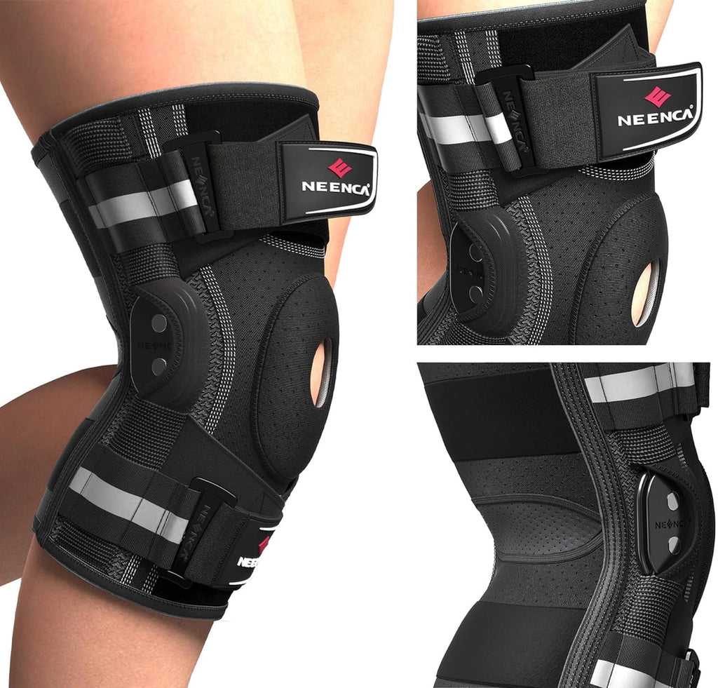 Stabilizator Profesjonalna Orteza kolana Neenca z zawiasami X-strap