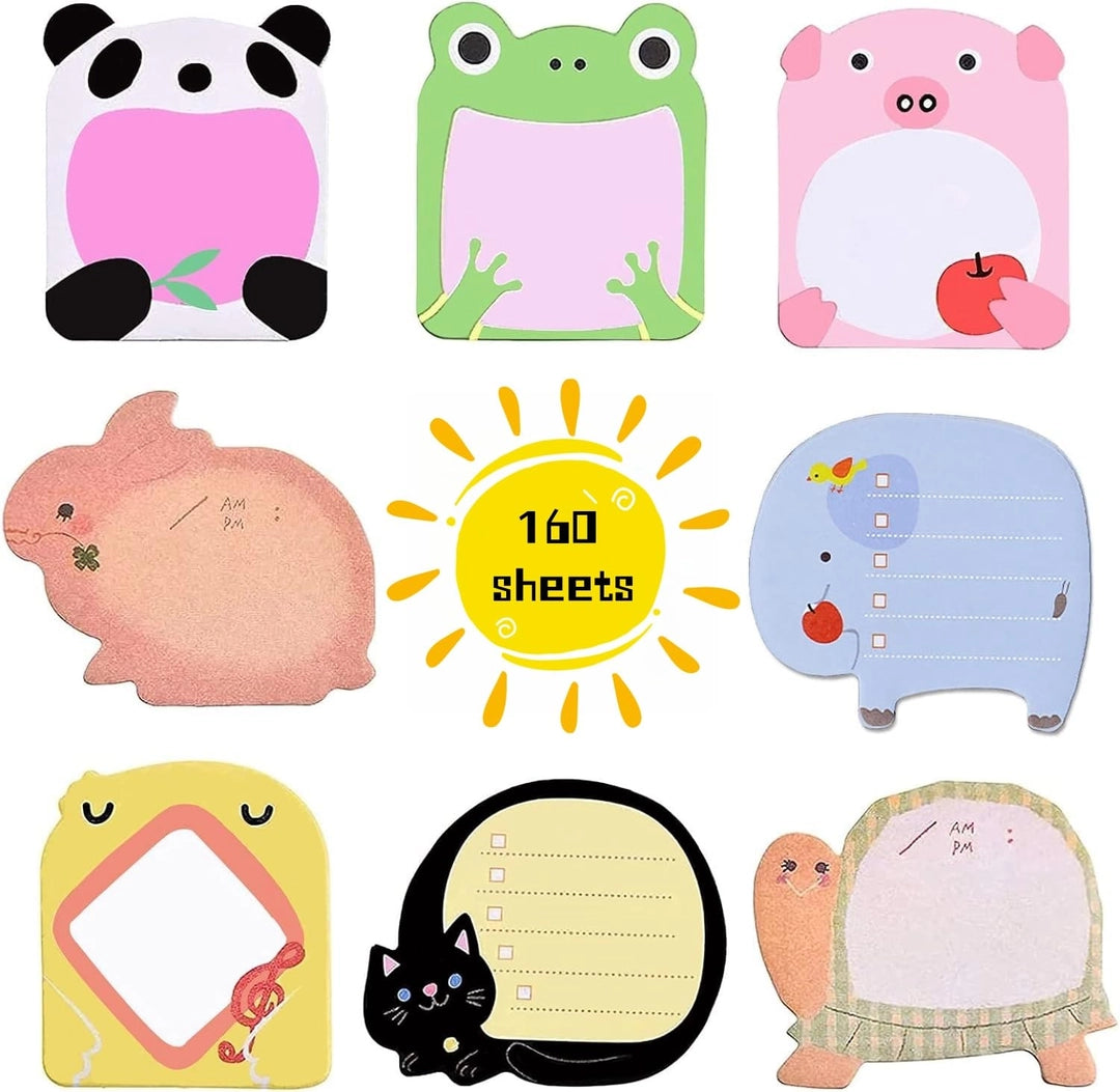 Karteczki Notesy Samoprzylepne dla Dzieci Kolorowe Idealne Na Upominki 8 sztuk Główne zdjęcie produktu