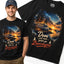 Koszulka Męska Bawełniana T-Shirt z Kamperem Do Podróży "Dom Jest tam Gdzie go Zaparkujesz"