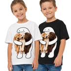 Śmieszna Koszulka z Memami kotkami Blob Dziecięca Bawełniana T-Shirt 26_61