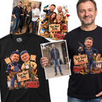 Koszulka personalizowana ze zdjęcia – Wzór Sąsiedzi - dla Złotej rączki Sąsiada, Budowlańca S-5XL