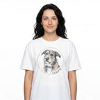 Koszulka Męska Damska T-Shirt Portret Twojego zwierzaka - Personalizowana Idealna na Prezent