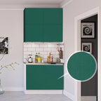 Okleina meblowa samoprzylepna zielony mat 40x500 cm wodoodporna PVC