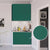 Okleina meblowa samoprzylepna zielony mat 40x500 cm wodoodporna PVC