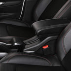 Podłokietnik Peugeot 2008 2012-2018 z 3x USB i 2-poziomowym schowkiem