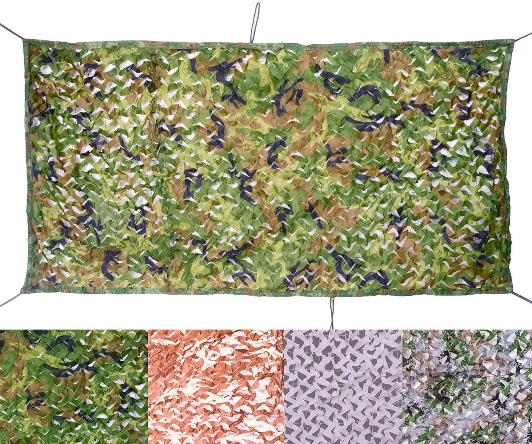 Siatka maskująca moro 2x3 m outdoor survival woodland – lekka i wytrzymała