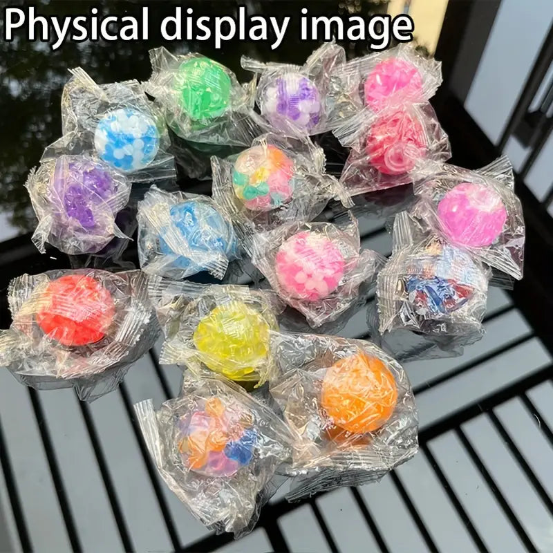 UPOMINKI ZESTAW ZABAWEK Gniotków Squishy Mochi Antystresowe Gniotki Piłki Mini 20 Sztuk