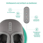 Masażer do stóp z funkcją podgrzewania MEDCURSOR 3D – szary, relaks totalny!