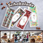 Forma silikonowa do Domowej czekolady Czekoladek Dubajskiej Nadziewanej Batonów + Torebki GRATIS