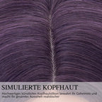 Długa Peruka Fioletowa Fioletowe Włosy Długie 60cm Kręcone Przebranie Cosplay Anime