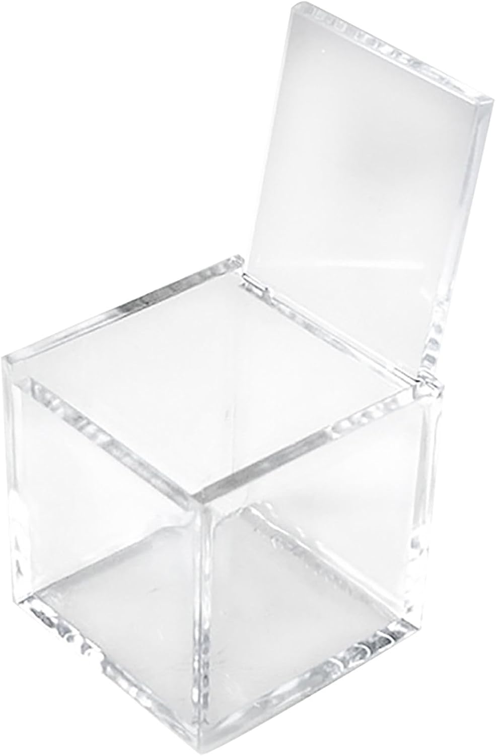Eleganckie Mini Pudełeczka na upominki Prezenty przezroczyste z Plexiglass Akrylowe 10 szt Drugie zdjęcie produktu