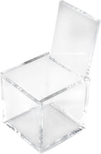 Eleganckie Mini Pudełeczka na upominki Prezenty przezroczyste z Plexiglass Akrylowe 10 szt