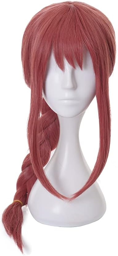 Peruka z Warkoczami Przebranie Długie Włosy Anime Cosplay Manga Makima Chainsaw Główne zdjęcie produktu
