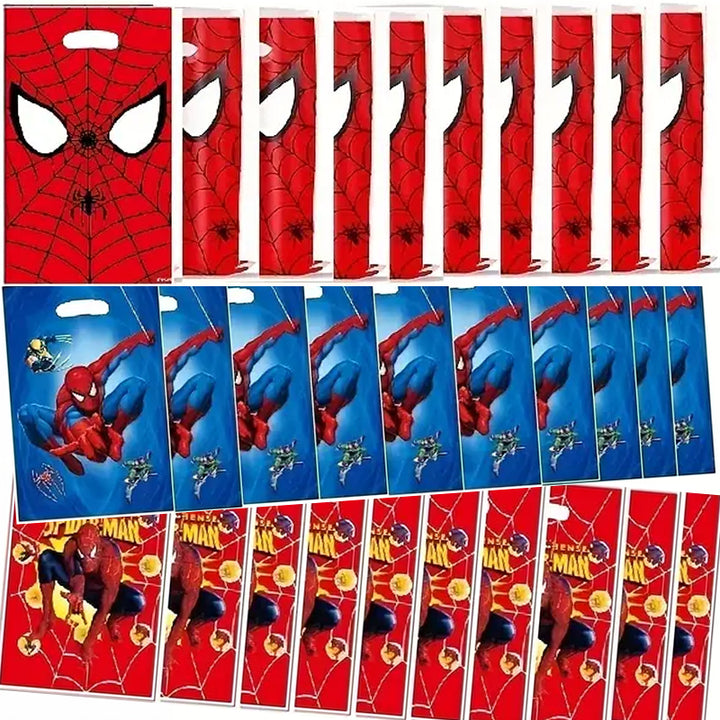 Torebki Torby na Upominki Słodycze Prezenty Cukierki Spiderman 30szt