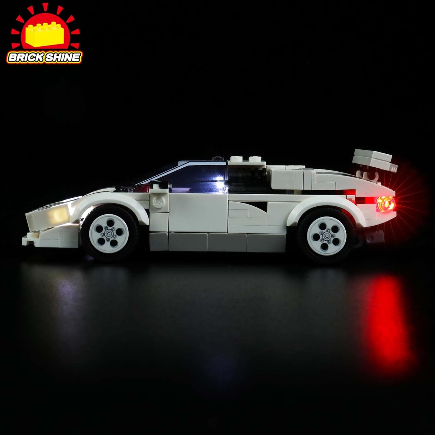 Zestaw LED do LEGO 76908 Speed Champions Lamborghini Countach Oswietlenie