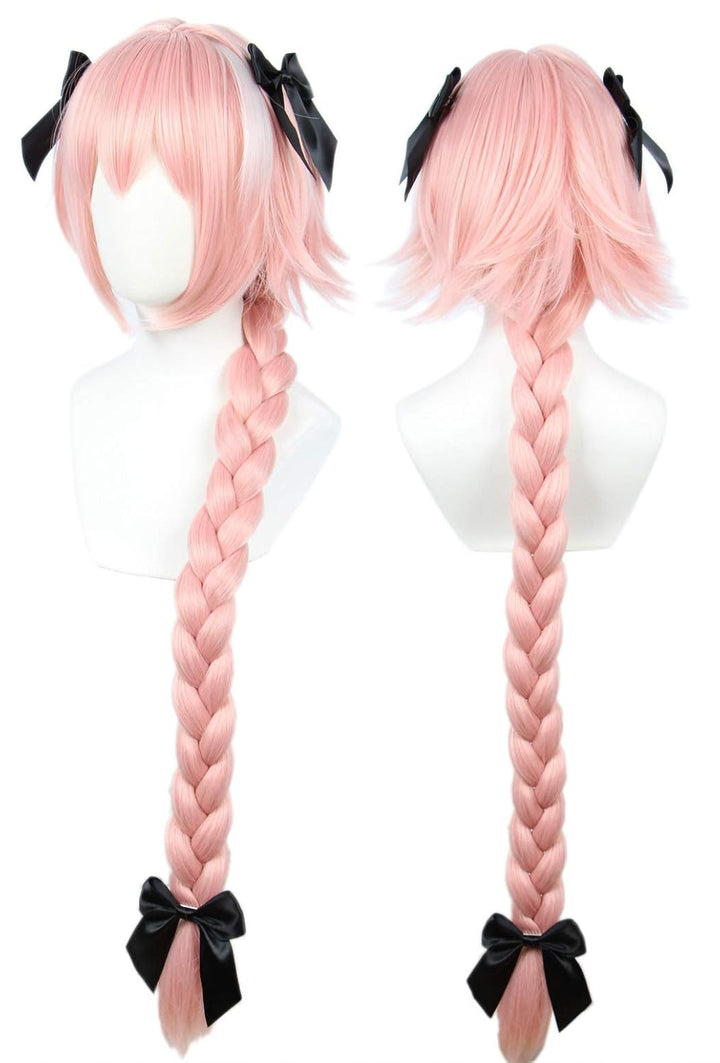 Peruka Linfairy Różowe włosy Włosy Blond Cosplay Anime Manga Strój
