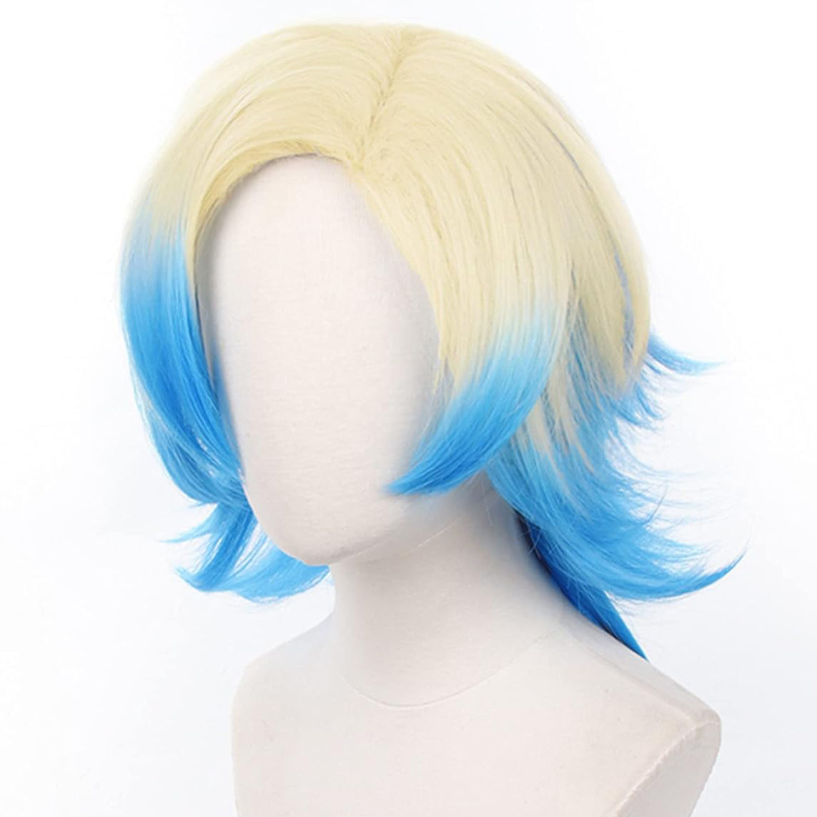 Peruka Anime Manga Blond Włosy z niebieskim Bluze Lock Michael Kaiser Cosplay Drugie zdjęcie produktu