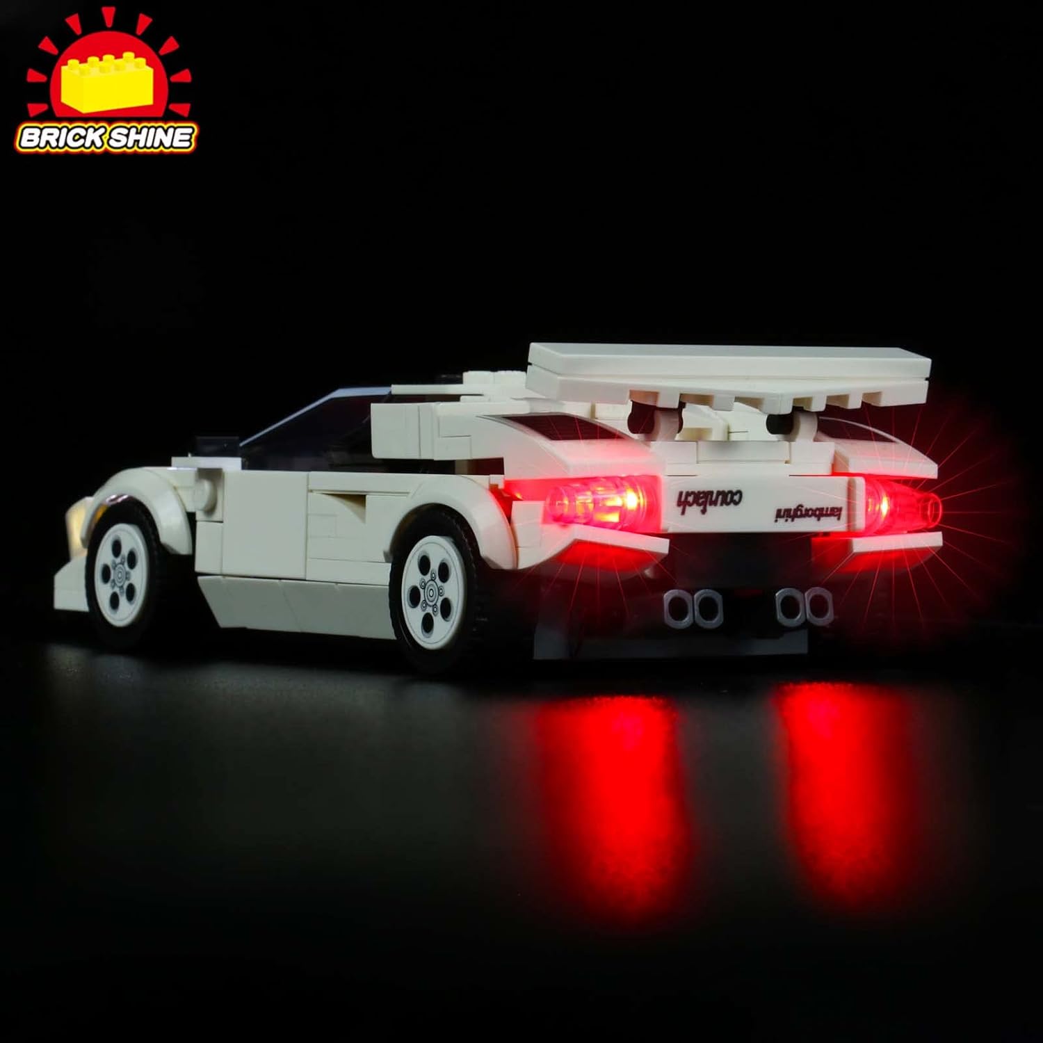 Zestaw LED do LEGO 76908 Speed Champions Lamborghini Countach Oswietlenie