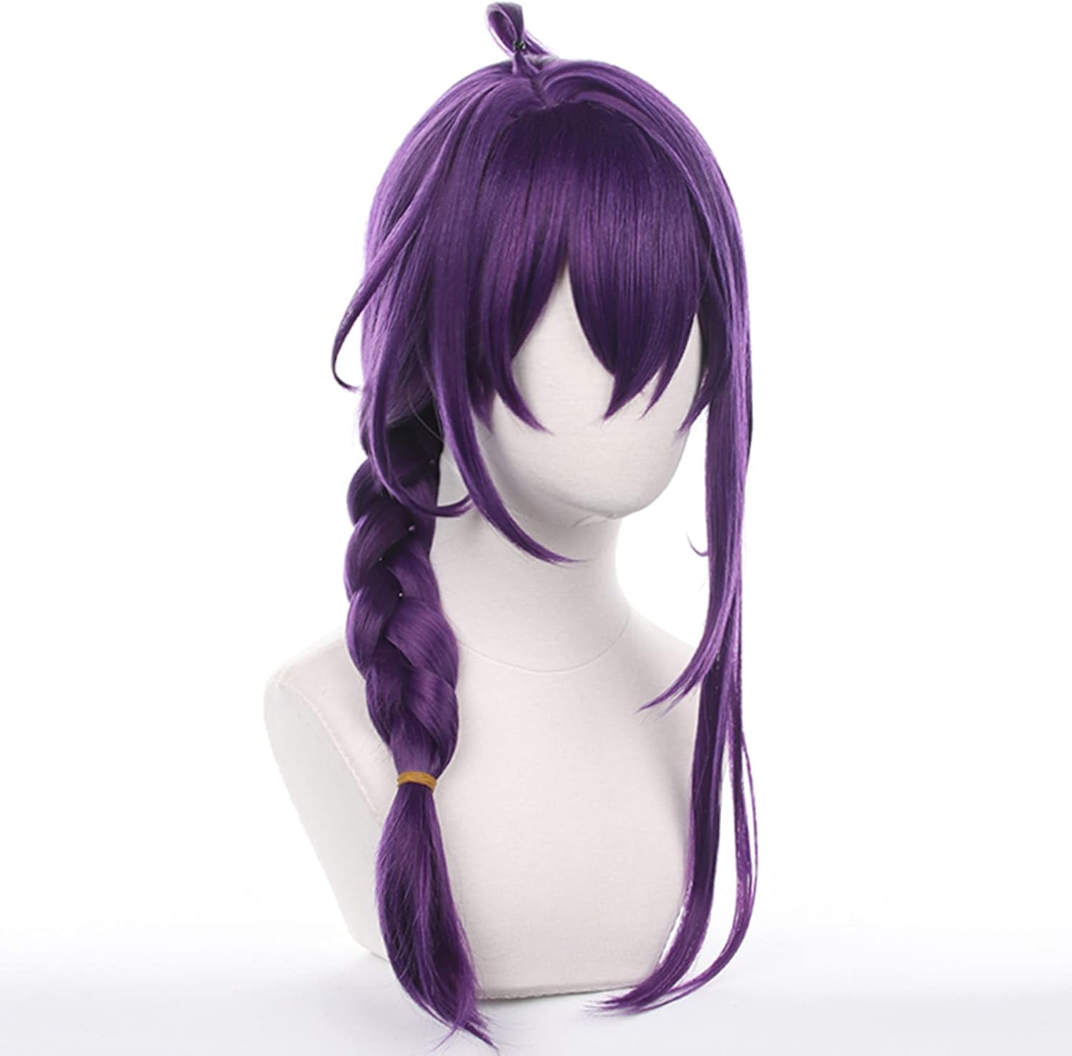 Peruka Lila Fioletowe Włosy Anime Cosplay Strój Fryzura Drugie zdjęcie produktu