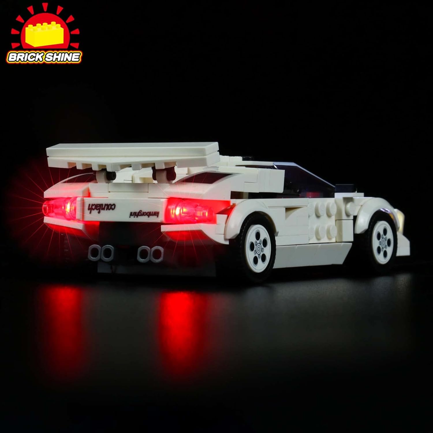 Zestaw LED do LEGO 76908 Speed Champions Lamborghini Countach Oswietlenie