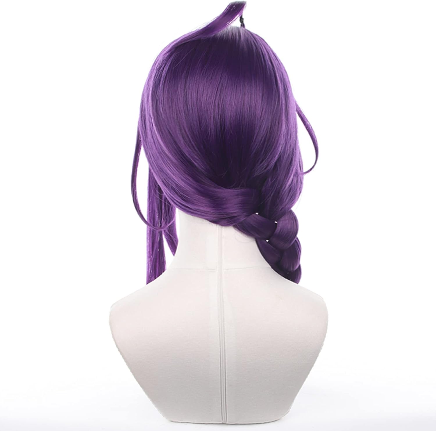Peruka Lila Fioletowe Włosy Anime Cosplay Strój Fryzura