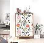 Samoprzylepna tapeta okleina kwiatoy Boho Ptaki dekoracyjna folia do mebli 44cmX1000cm