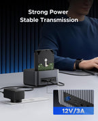 ORICO stacja dokująca M.2 NVMe & 2,5''/3,5'' HDD, klonowanie offline