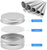 Pojemniki Metalowe Aluminiowe Puszki SŁOICZKI NA Krem Próbki 18 szt. 120ml