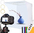 Namiot Bezcieniowy Studio fotograficzne przenośne 30x30cm LED USB + Kolorowe TŁA