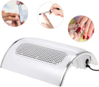 Pochłaniacz pyłu do manicure cichy, wydajny, profesjonalny z Wentylatorami 40W