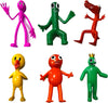 Figurki Rainbow Friends Toppery Ozdoby Do Tortu Duże Figurki Kolorowe 6 szt.