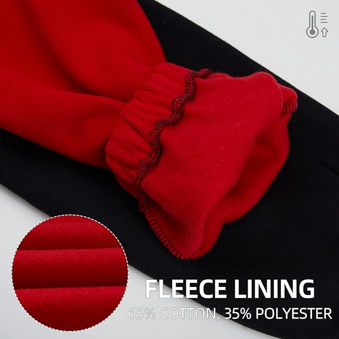 Spodnie Dresowe Damskie Ocieplane Czarno Czerwone Dwukolorowe Dresy typu Baggy