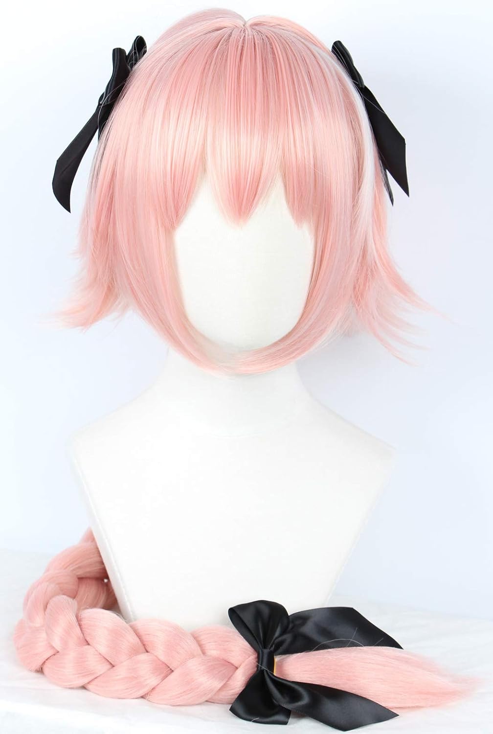 Peruka Linfairy Różowe włosy Włosy Blond Cosplay Anime Manga Strój