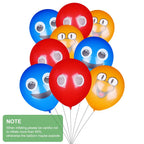 Zestaw Urodzinowy Imprezowy Rainbow Friends Balony Urodzinowe Baner Topery