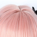 Peruka Linfairy Różowe włosy Włosy Blond Cosplay Anime Manga Strój