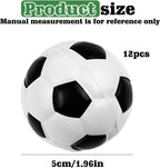 UPOMINKI ZESTAW ZABAWEK Gniotków Squishy Antystresowe Gniotki 12 Sztuk Piłkarskie Piłki