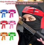 Zestaw imprezowy Ninja Opaski Upominiki Balony Katapulty dla dzieci Na Imprezę Urodziny