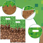 Torebki Torby na słodycze Prezenty Cukierki Upominki Urodziny dla Dzieci 10 szt Minecraft