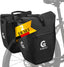 Zestaw 2 Toreb Rowerowych na Bagażnik 48L Wodoodporne Torby na Rower Sakwy 2x24L