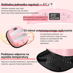 Prasa Termo-Transferowa Termiczna Kompaktowa, Przenośna do Nadruków DUŻA CALOGY