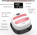 Prasa Termo-Transferowa Termiczna Kompaktowa, Przenośna do Nadruków DUŻA CALOGY
